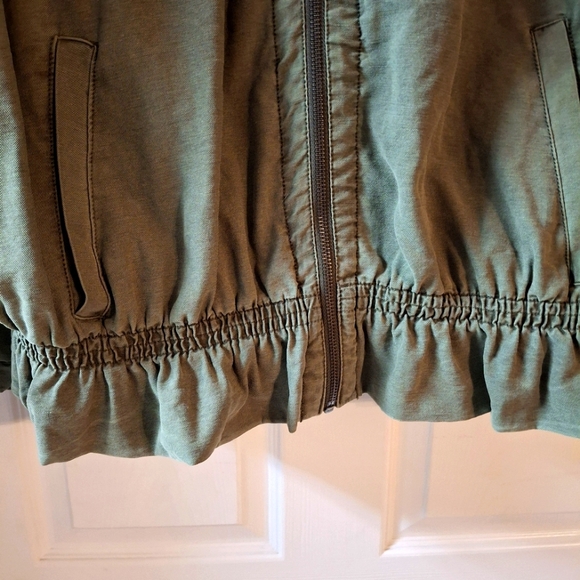 Plus Size Bomber Jacket - Picture 3 of 7